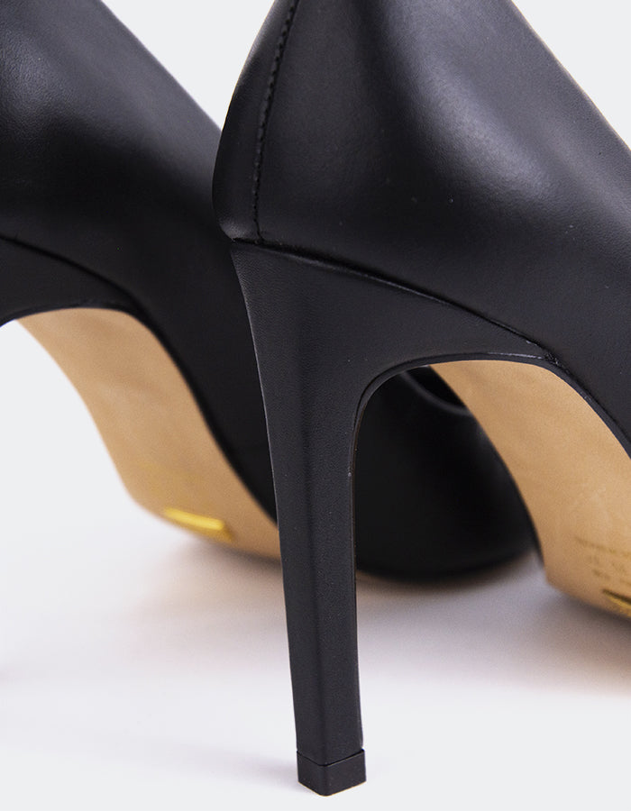 L'intervalle Ritieli Noir Cuir Noir