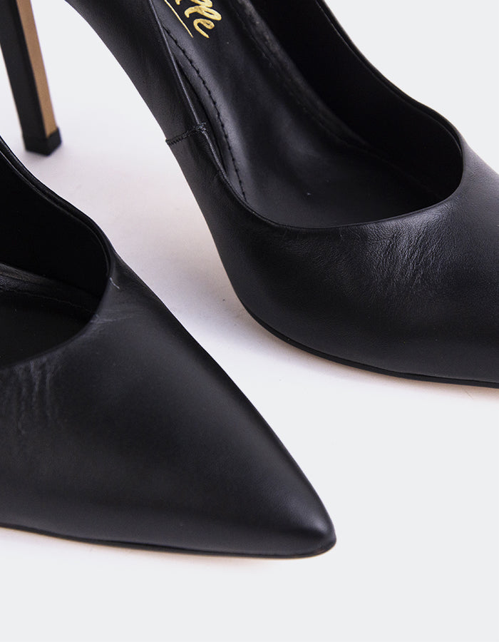 L'intervalle Ritieli Noir Cuir Noir