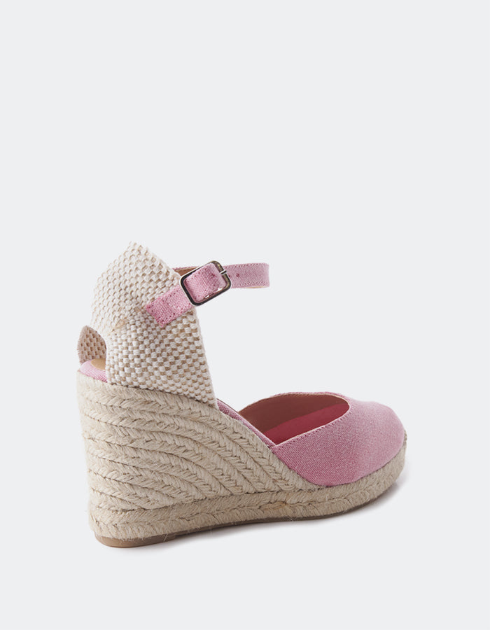 L'intervalle Roberta Fuchsia Canvas Rose