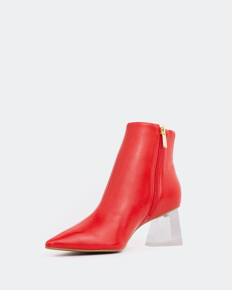 L'intervalle Rohi Rouge Cuir Rouge