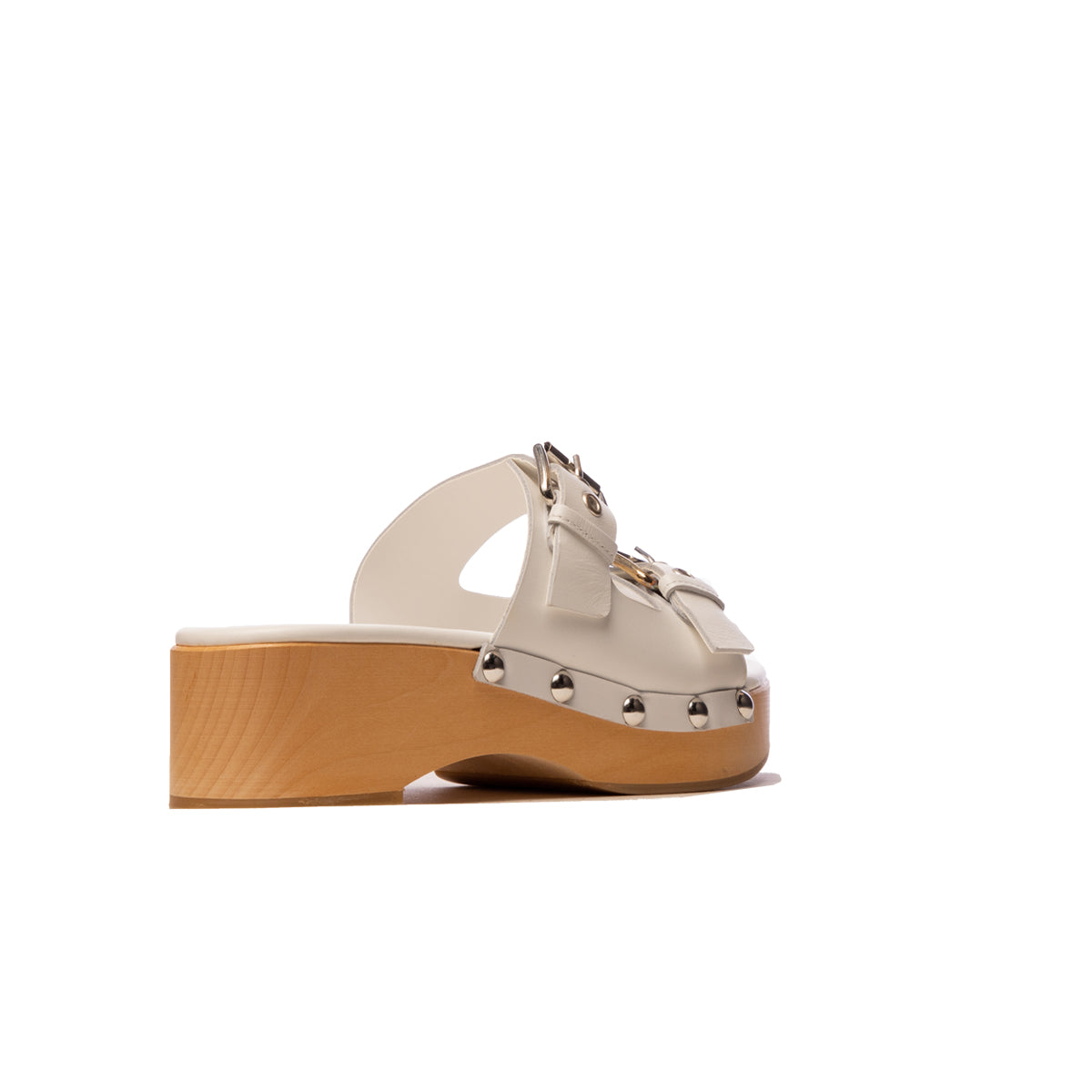 L'intervalle Ronja Blanc Cuir Blanc