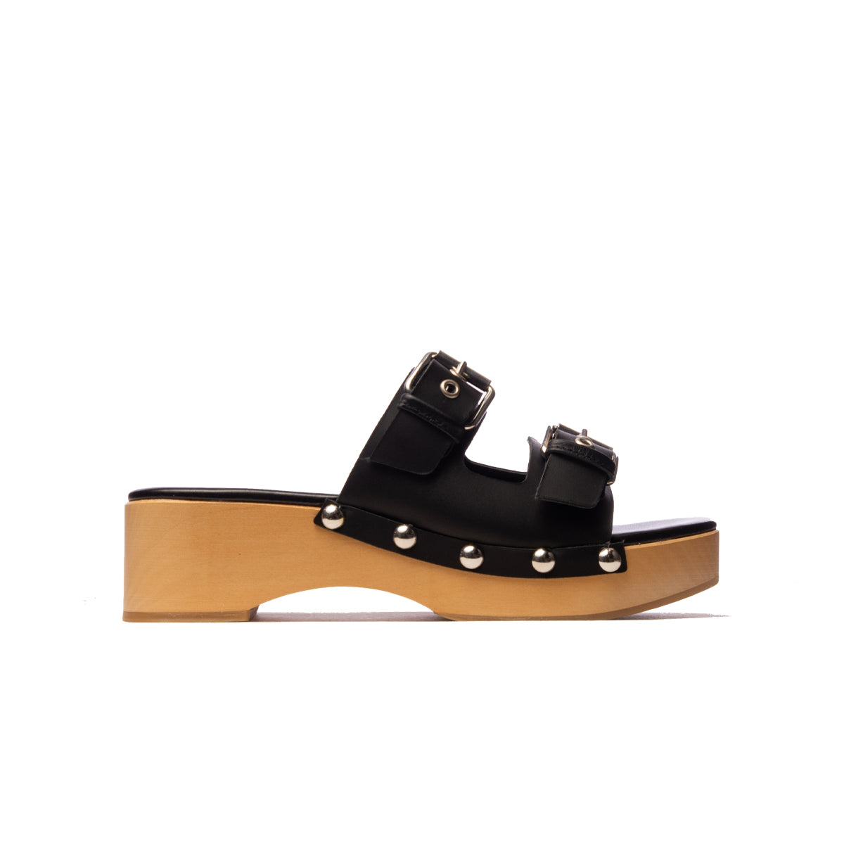 l'intervalle Ronja Noir Cuir Noir