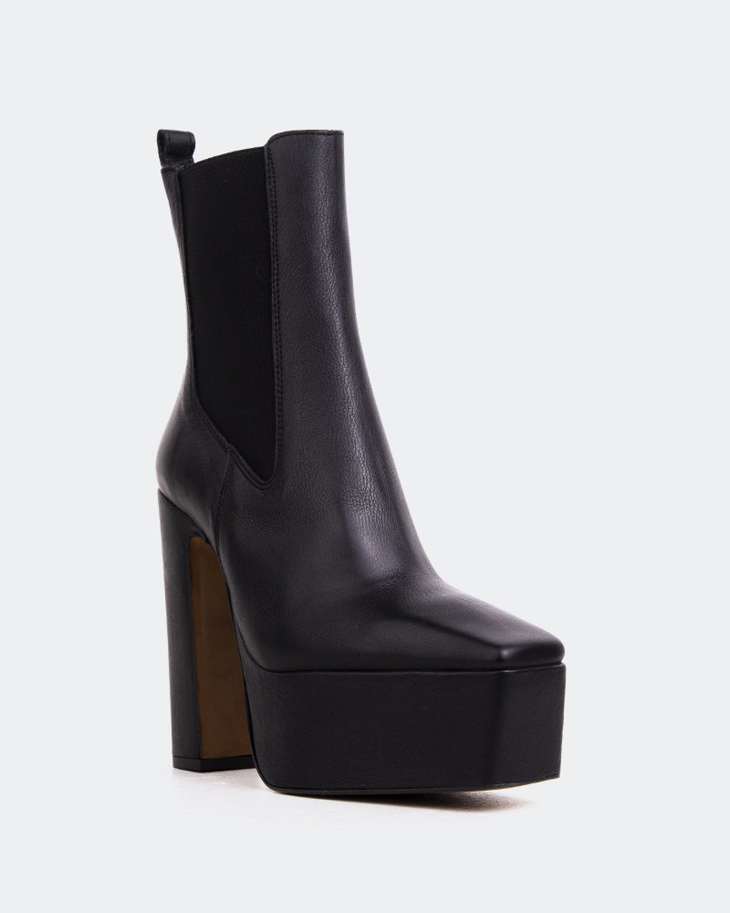 L'intervalle Rosen Noir Cuir Noir