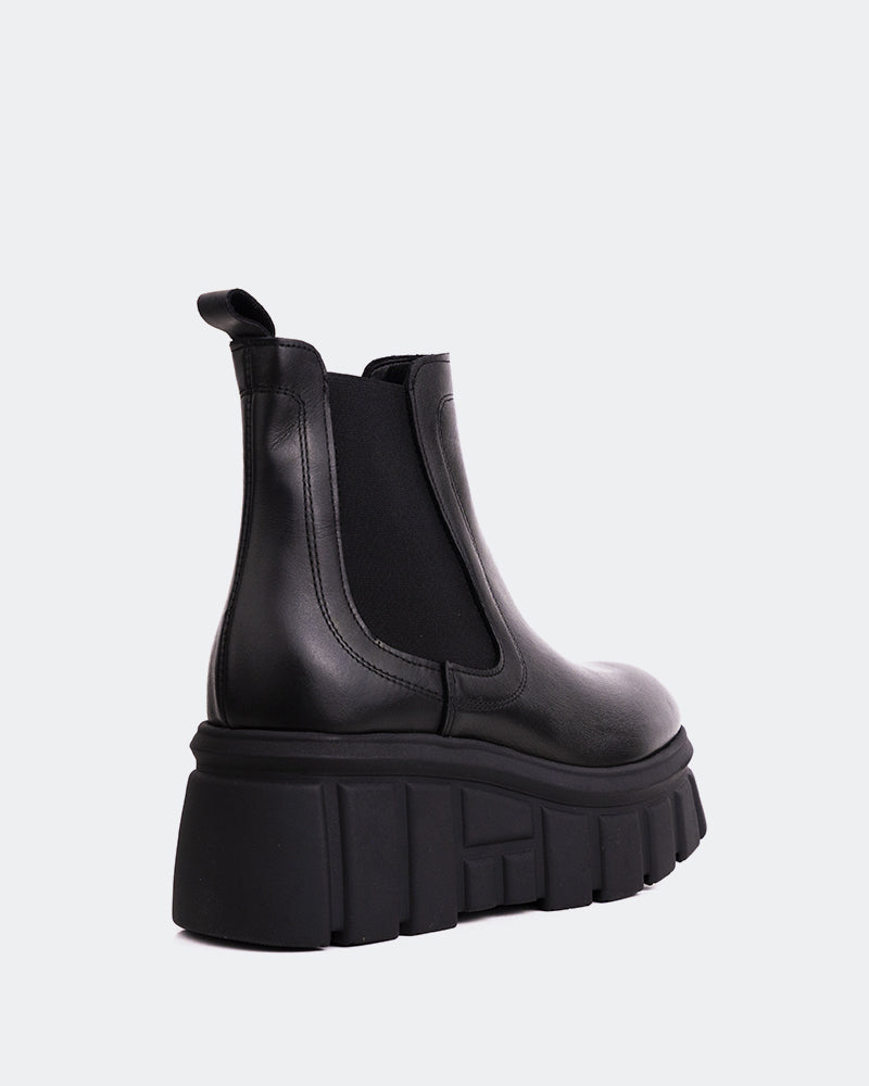 L'intervalle Rupert Noir Cuir Noir