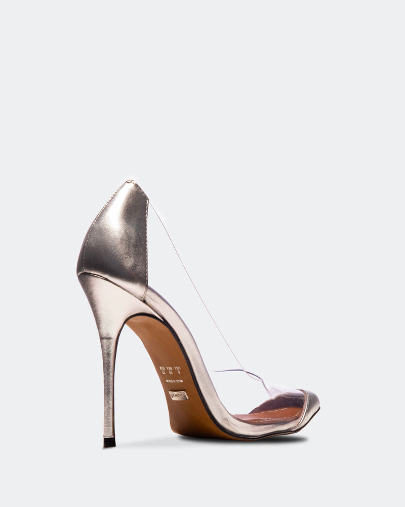 L'intervalle S'évader Argent Métallique Argent