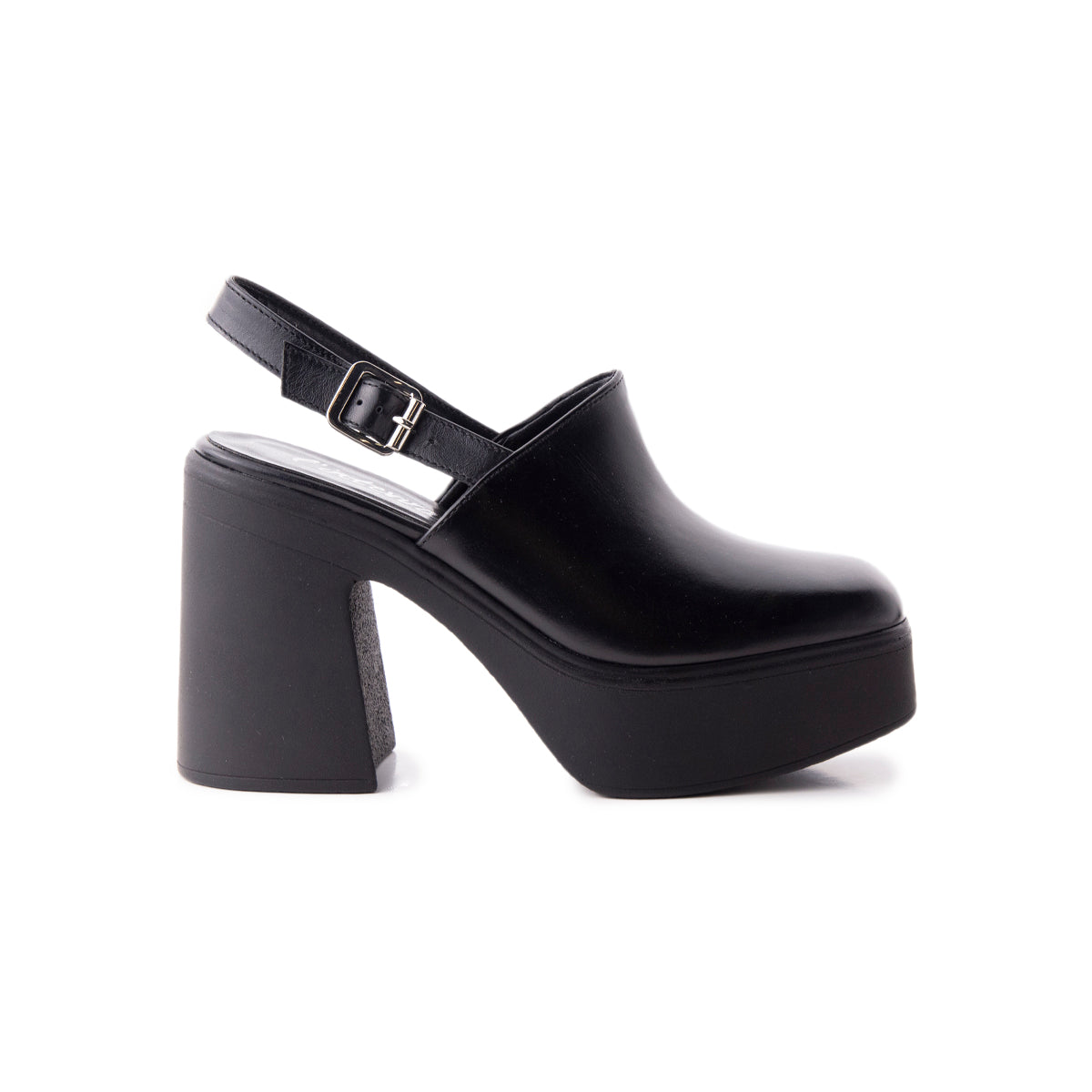 l'intervalle Sabazia Noir Cuir Noir