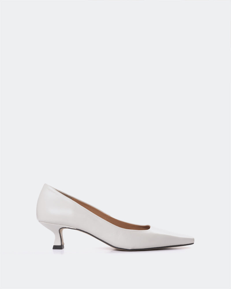 L'intervalle Sackett Blanc Cassé Cuir Blanc