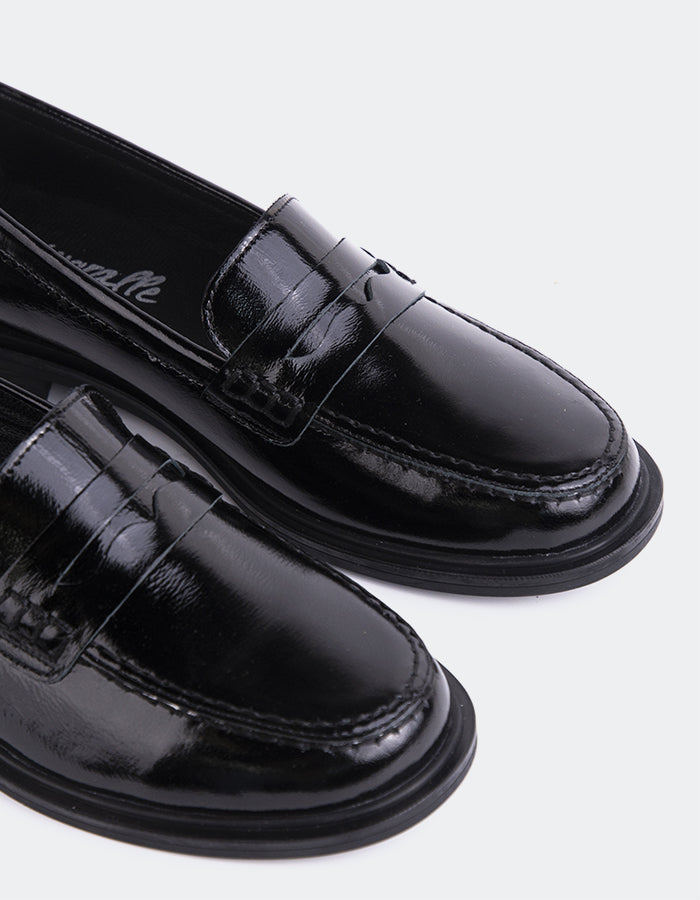 L'intervalle Safiya Noir Verni Noir