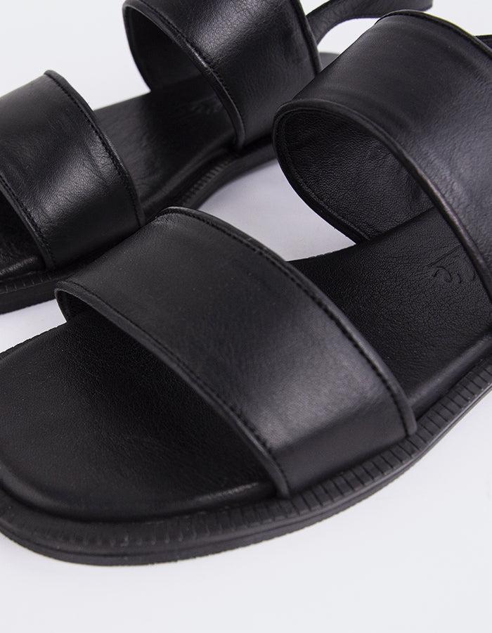 L'intervalle Sauvestre Noir Cuir Noir