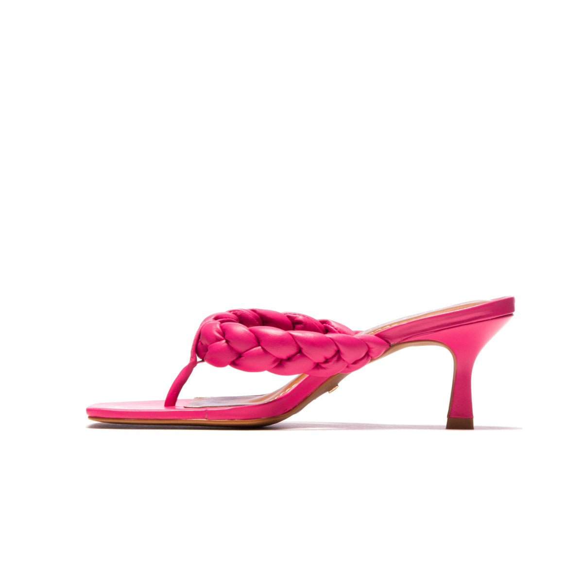L'intervalle Saxony Cuir Fuchsia Rose