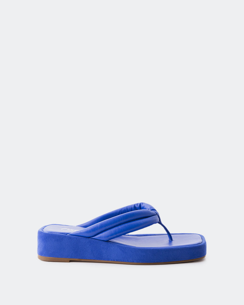 l'intervalle Senda Royal Bleu Cuir Bleu