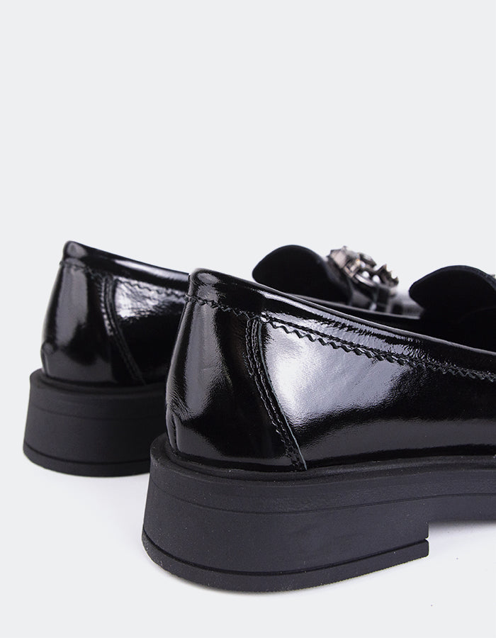 L'intervalle Sheldawn Noir Verni Noir