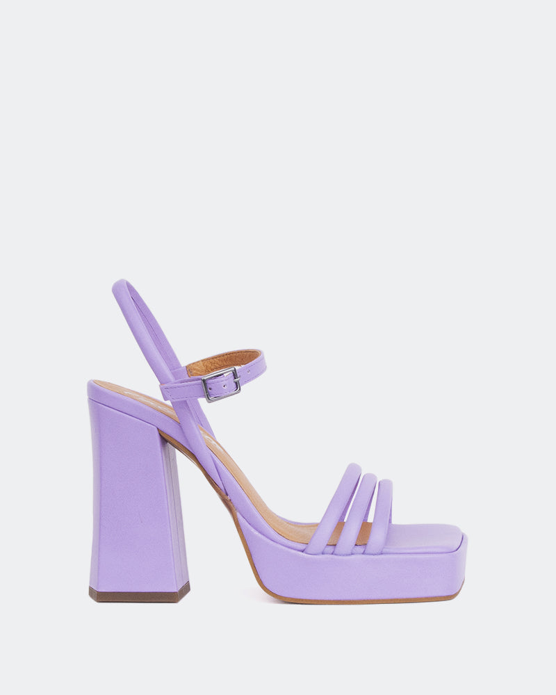 l'intervalle Shock Mauve Cuir Mauve