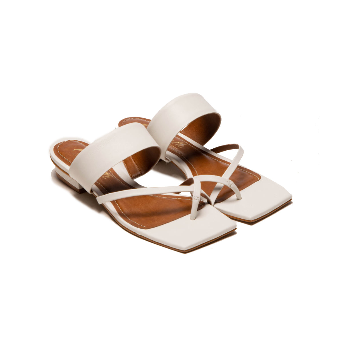 L'intervalle Show Blanc Cuir Blanc