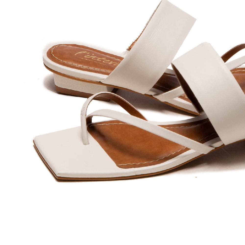 L'intervalle Show Blanc Cuir Blanc