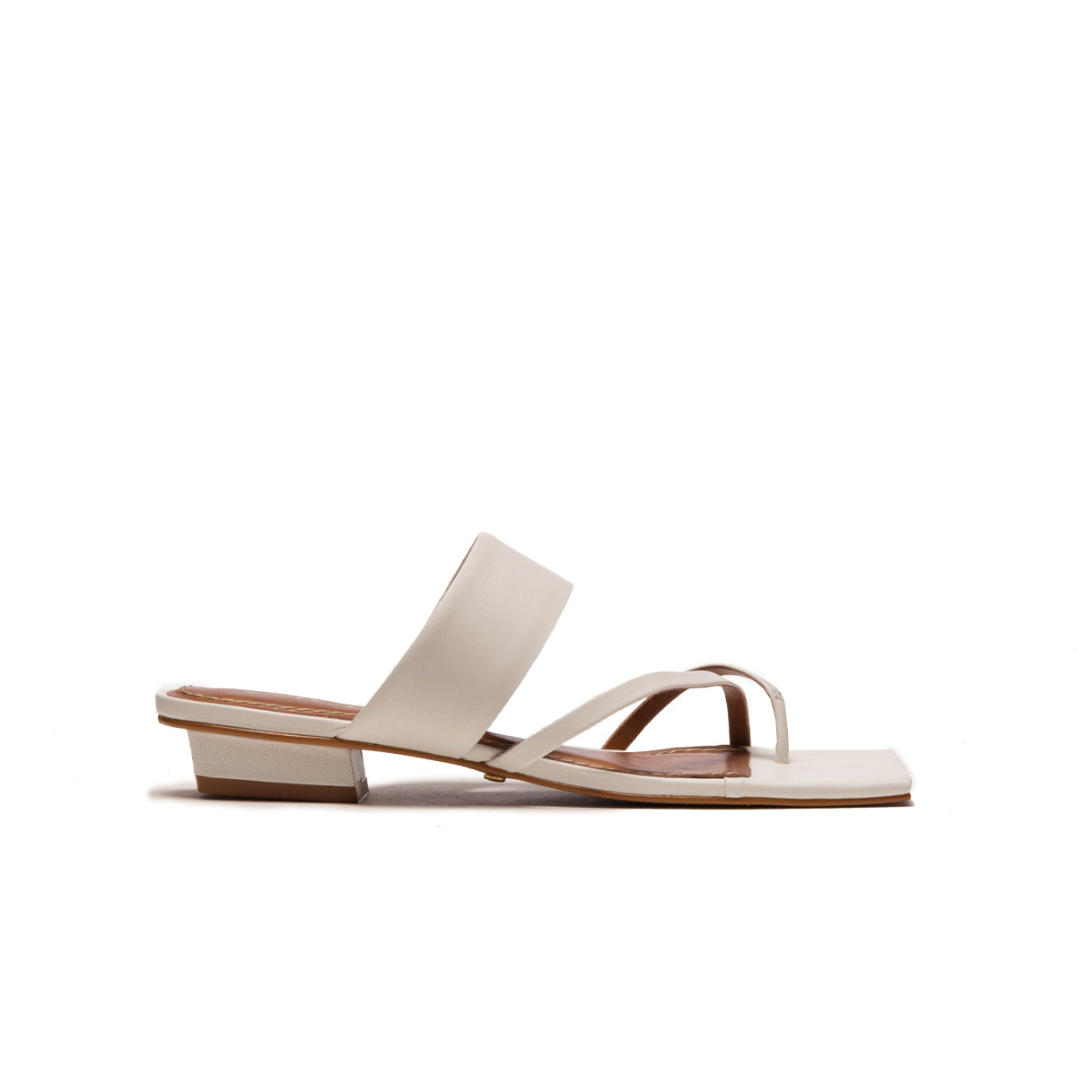l'intervalle Show Blanc Cuir Blanc