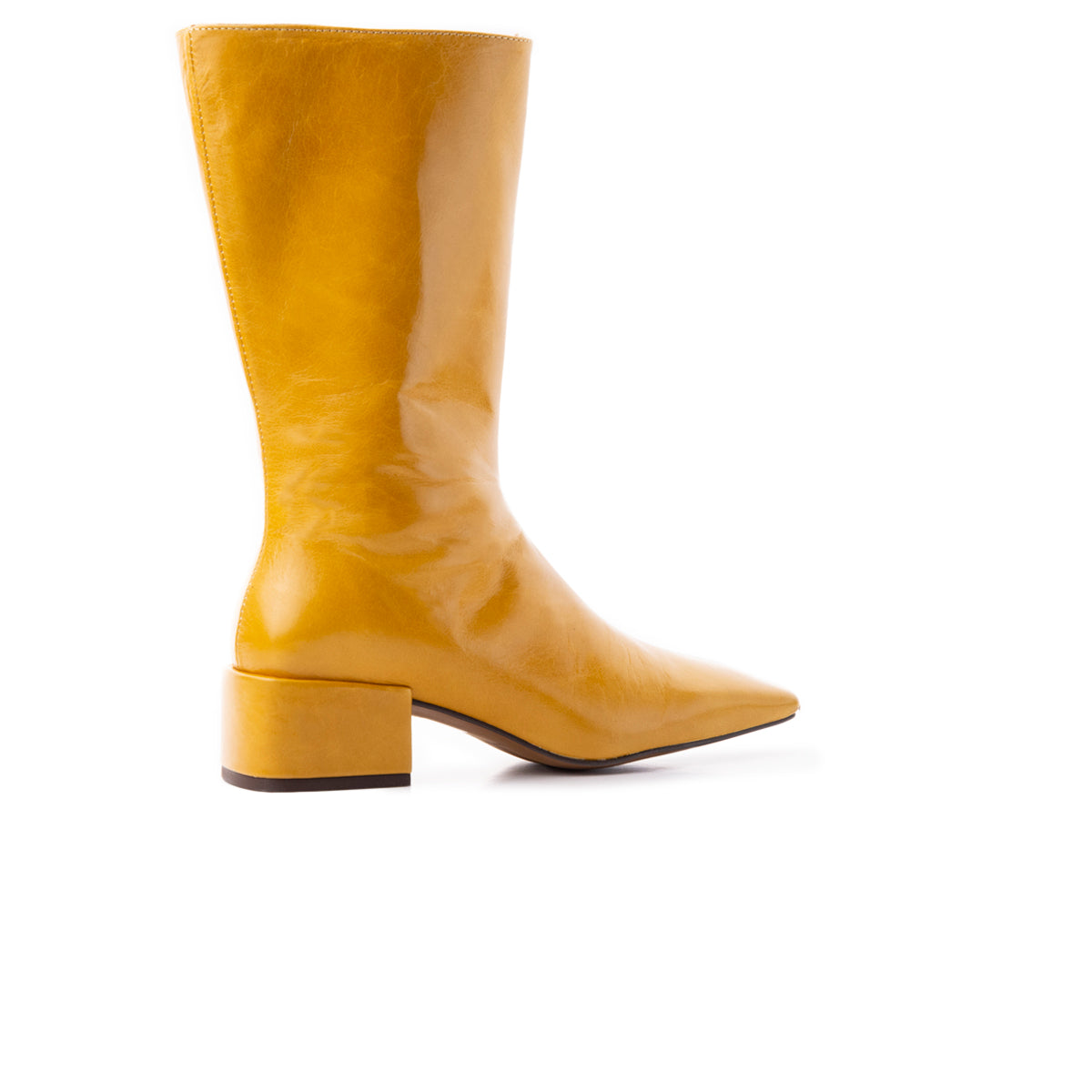 L'intervalle Sinclair Cuir Moutarde Jaune