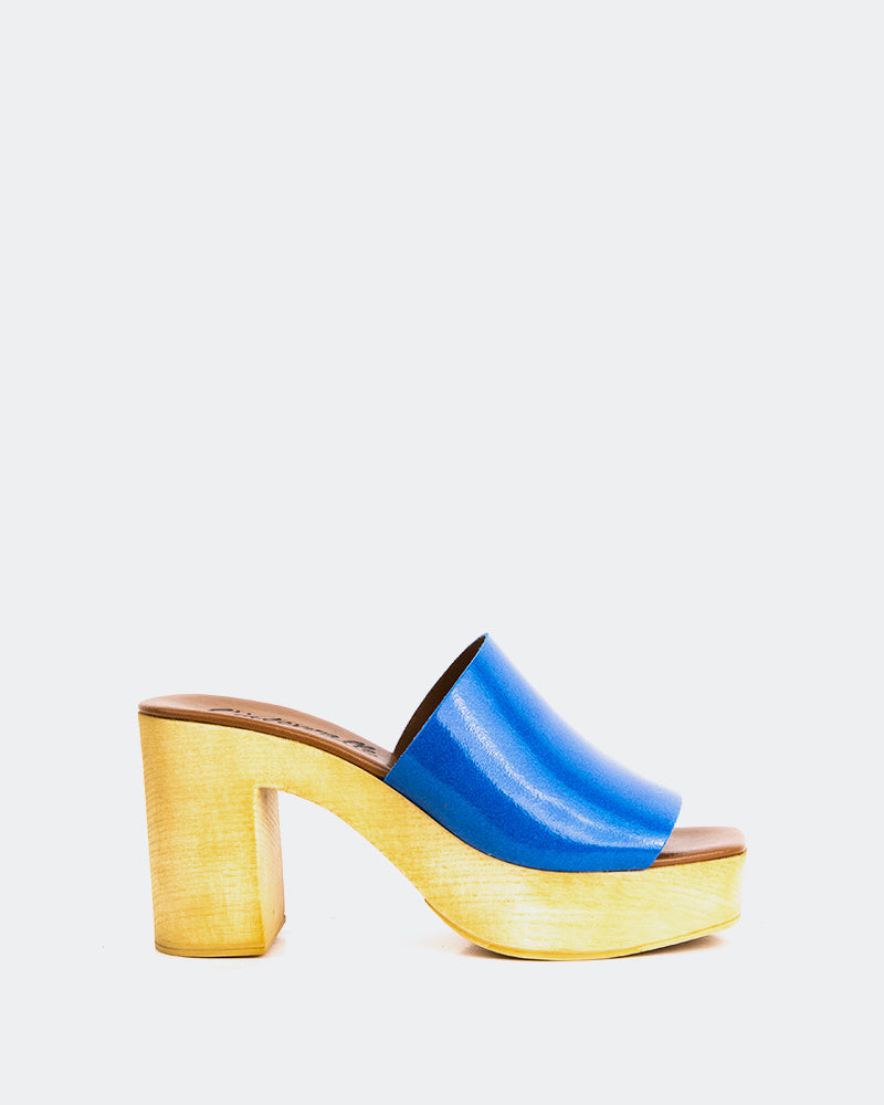 l'intervalle Snicker Bleu Cuir Bleu