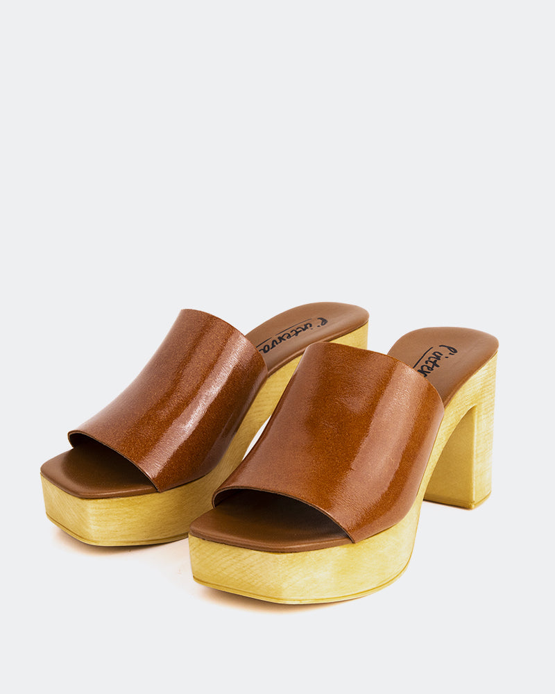 L'intervalle Snicker Ocre Cuir Ocre