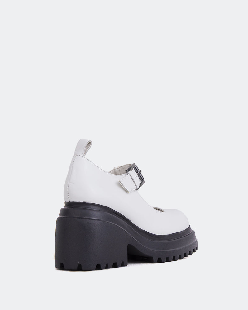 L'intervalle Snog Blanc Cuir Blanc