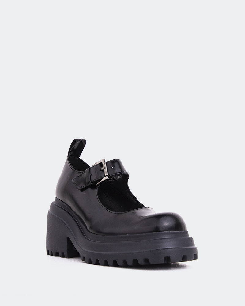 L'intervalle Snog Noir Cuir Noir