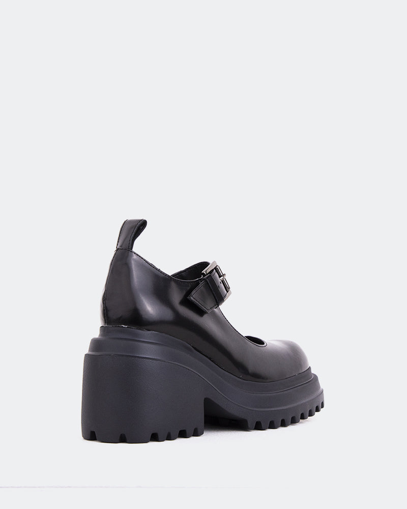 L'intervalle Snog Noir Cuir Noir