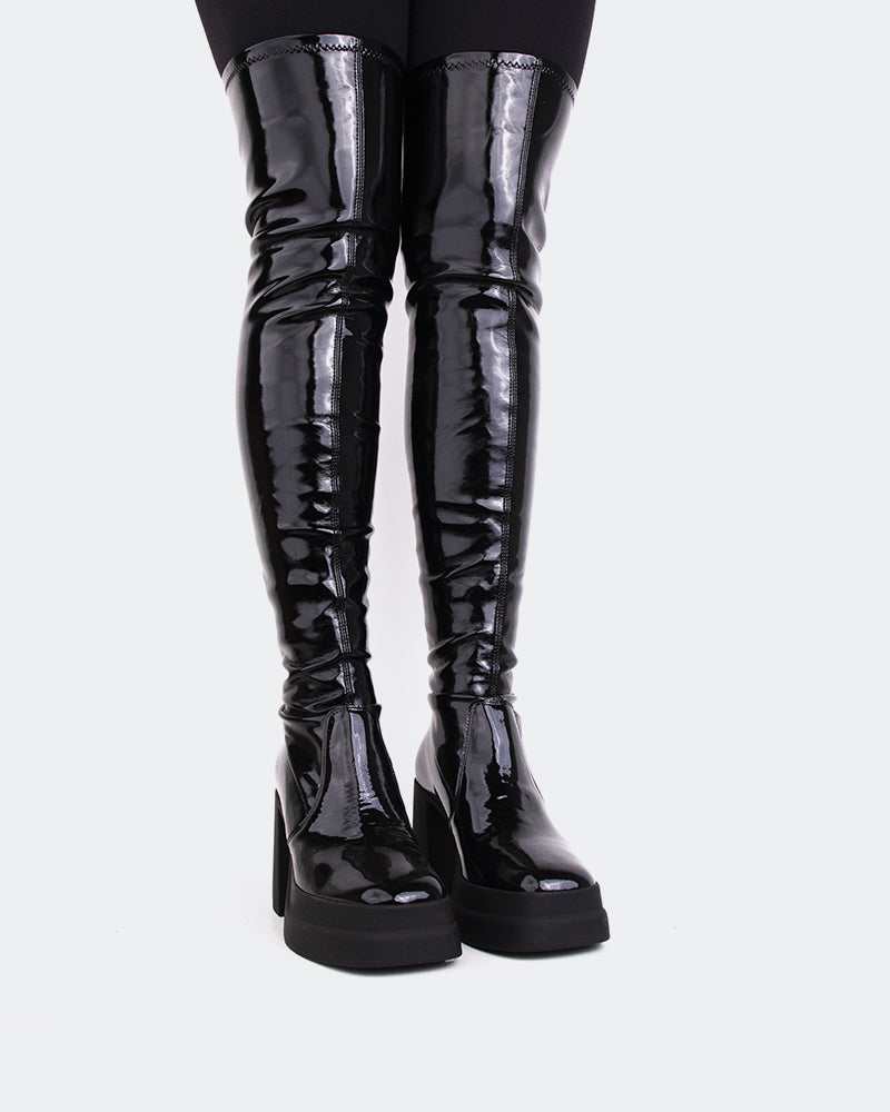 L'intervalle Sofo Noir Verni Noir