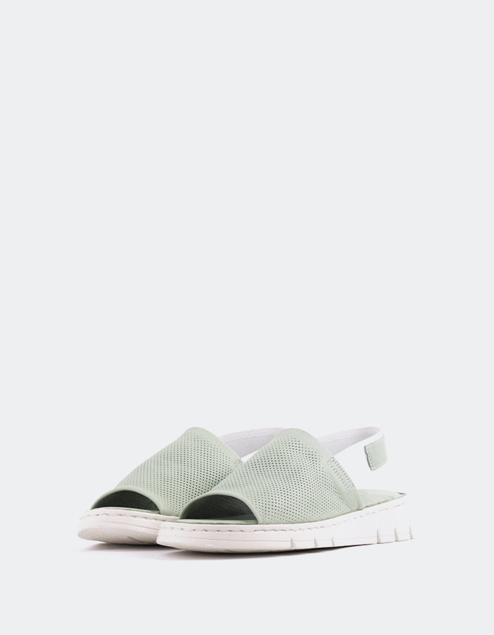 L'intervalle Solihull Mint Leather Vert