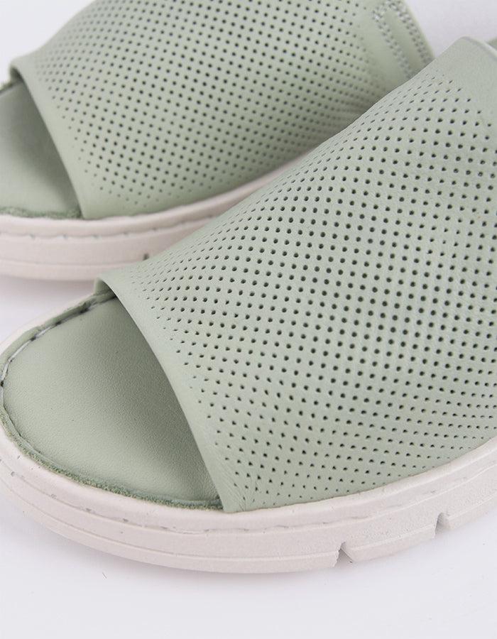 L'intervalle Solihull Mint Leather Vert