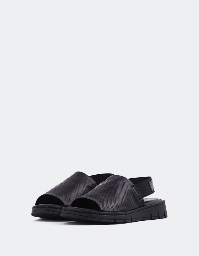 L'intervalle Solihull Noir Cuir Noir