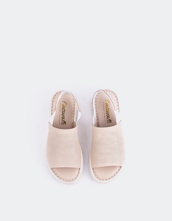 L'intervalle Solihull Rose Cuir Rose