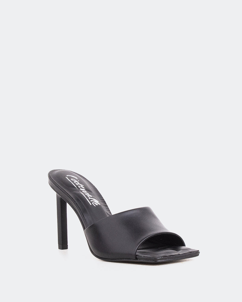 L'intervalle Sosua Noir Cuir/Cuir Noir Noir