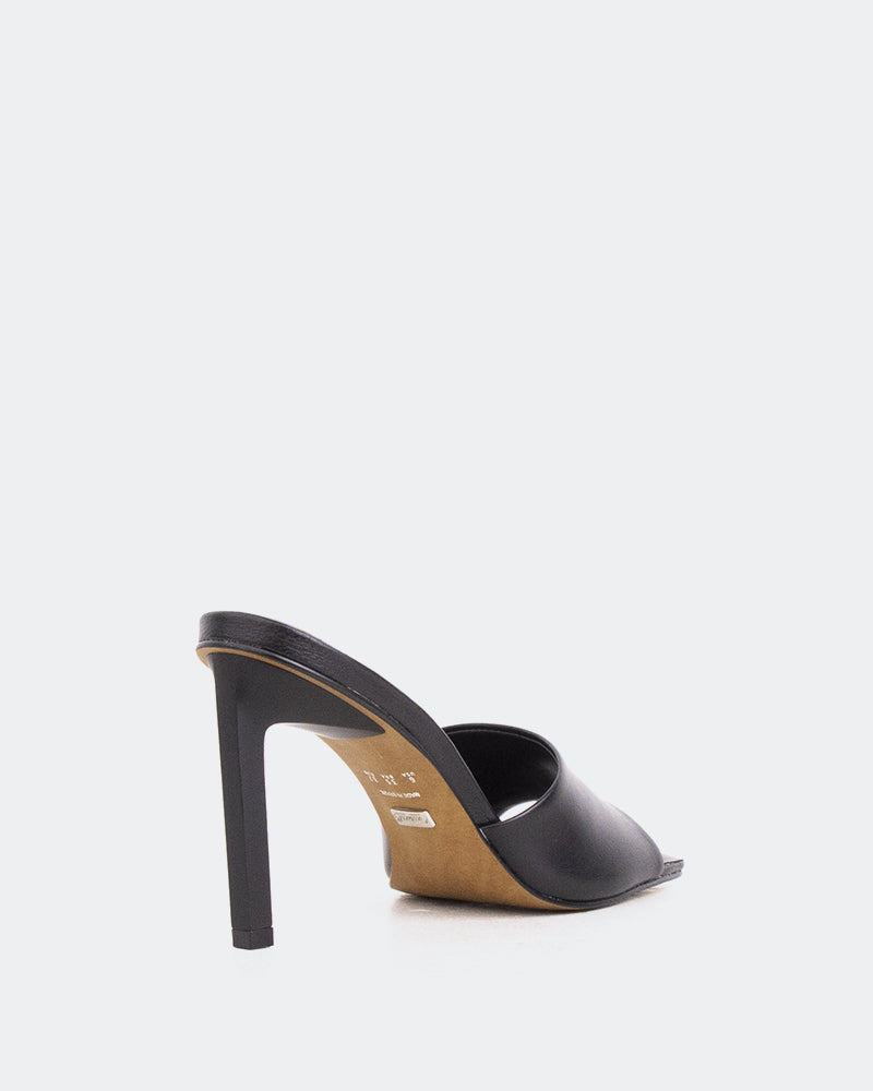 L'intervalle Sosua Noir Cuir/Cuir Noir Noir