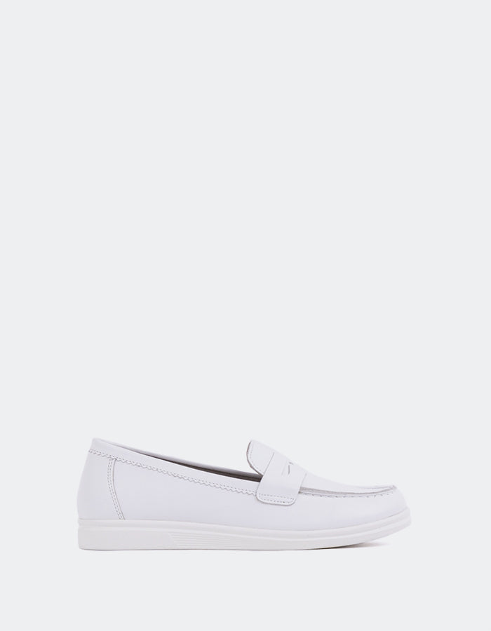 L'intervalle Sperry Cuir Blanc Blanc