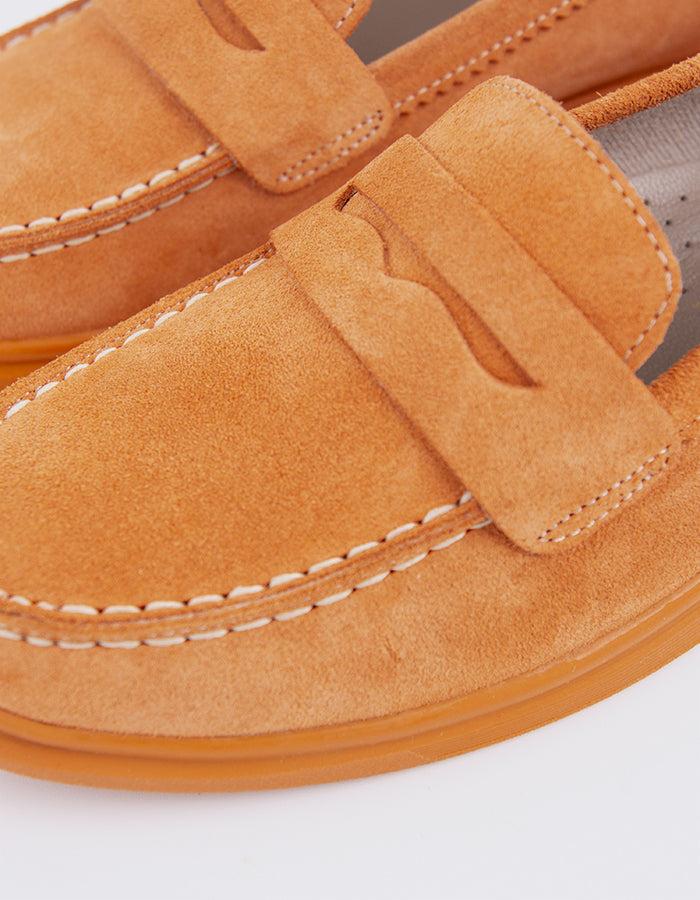 L'intervalle Sperry Orange Suède Orange
