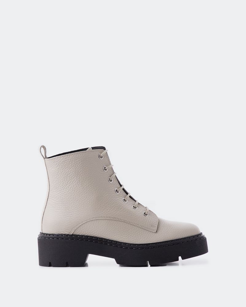 l'intervalle Springfield Blanc Cassé Cuir Blanc