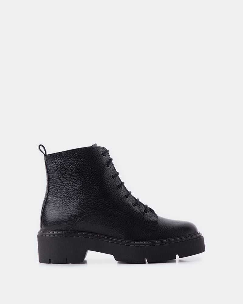 l'intervalle Springfield Noir Cuir Noir