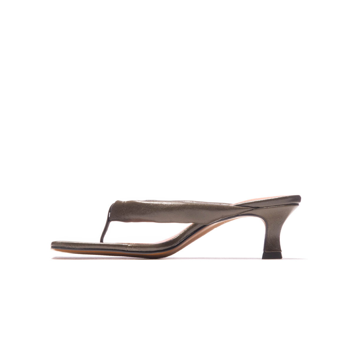 L'intervalle Spritz Cuir Kaki Vert