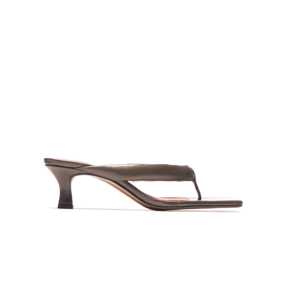 l'intervalle Spritz cuir kaki Vert