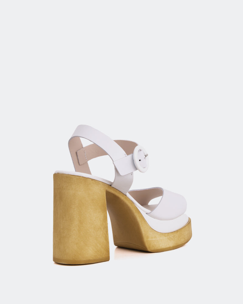 L'intervalle Starburst Blanc Cuir Blanc