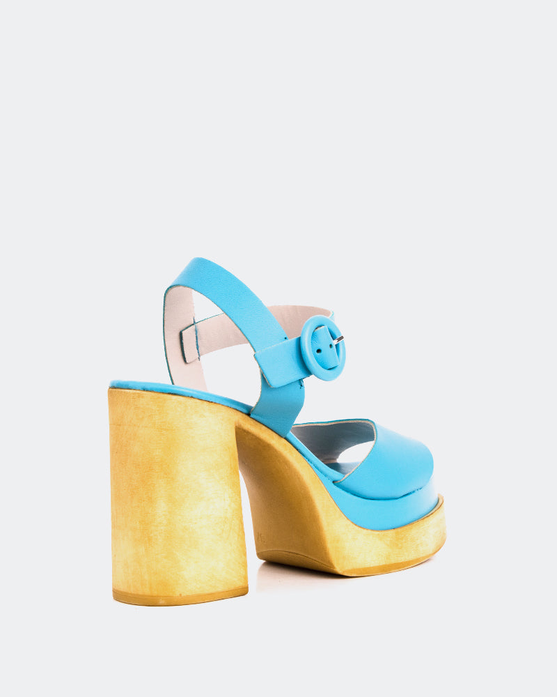 L'intervalle Starburst Bleu Cuir Bleu