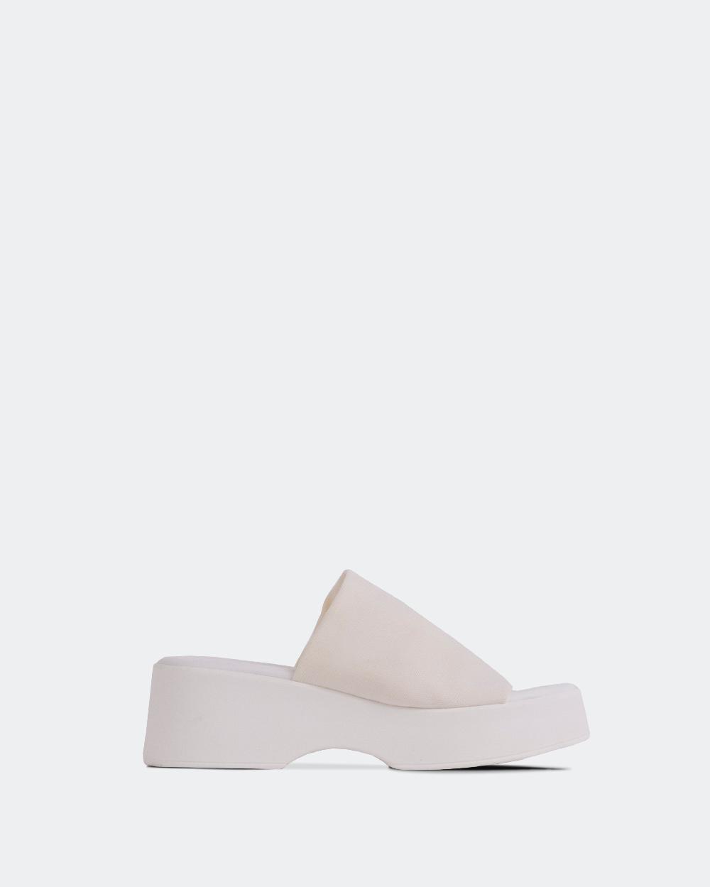 l'intervalle Sunrise Blanc Lycra Blanc