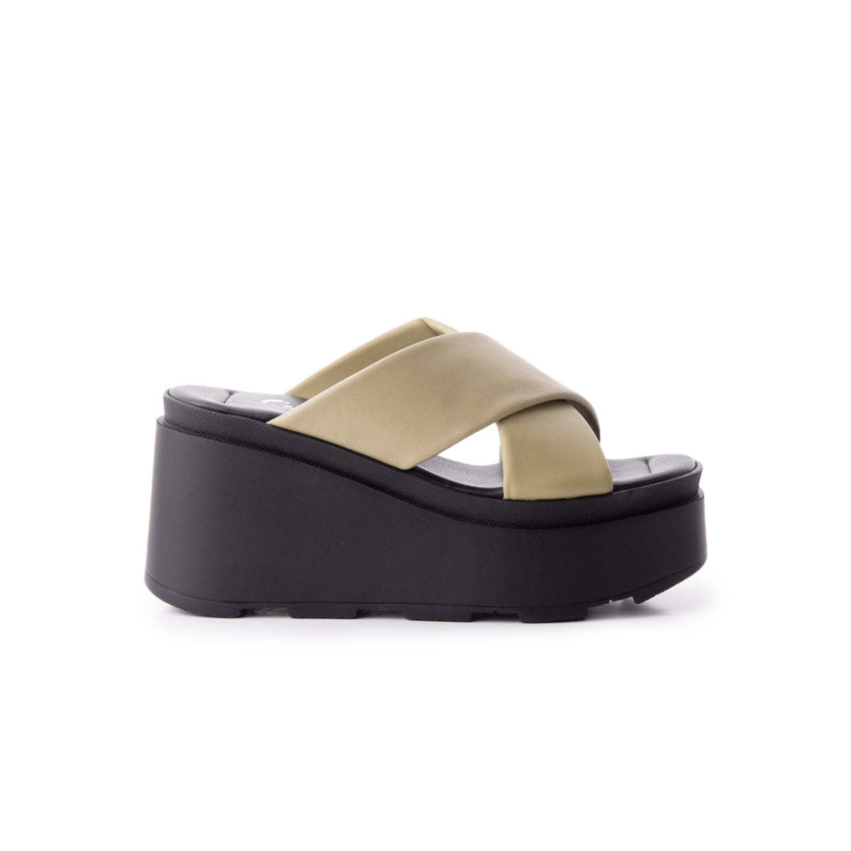 l'intervalle Sunshine Pâle Cuir kaki Vert