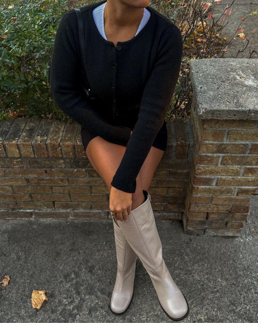 L'intervalle Svetlana Amande Cuir Amande