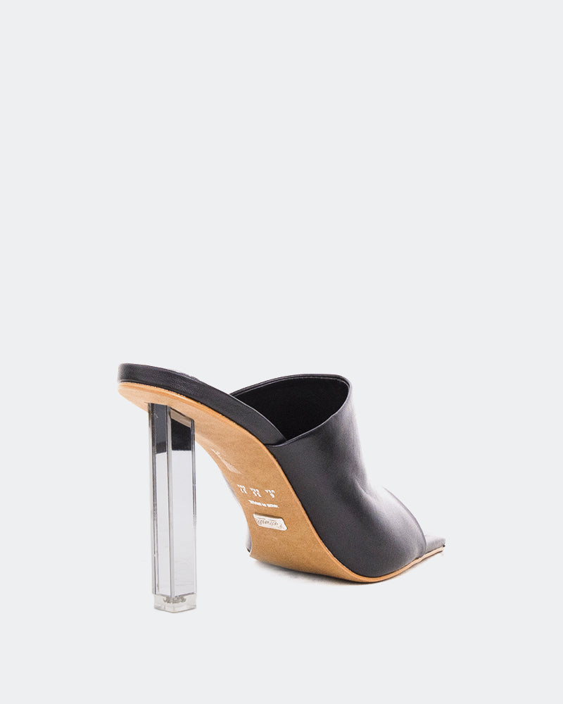 L'intervalle Swag Noir Cuir Noir