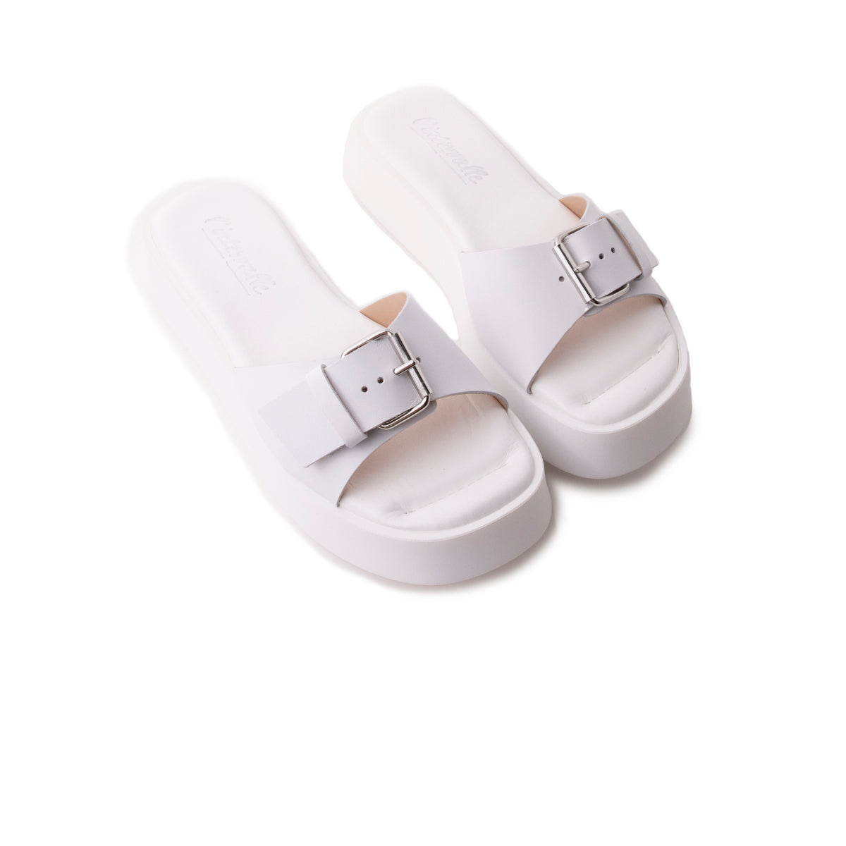 L'intervalle Sweets Blanc Cuir Blanc