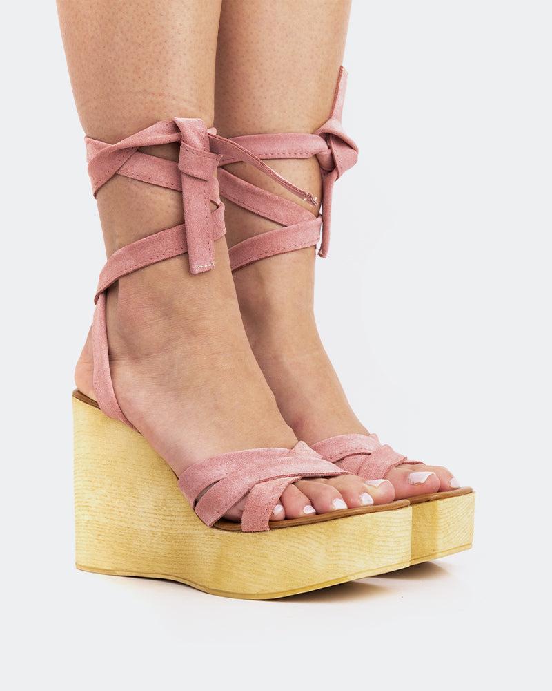 L'intervalle Sybille Rose Suède Rose