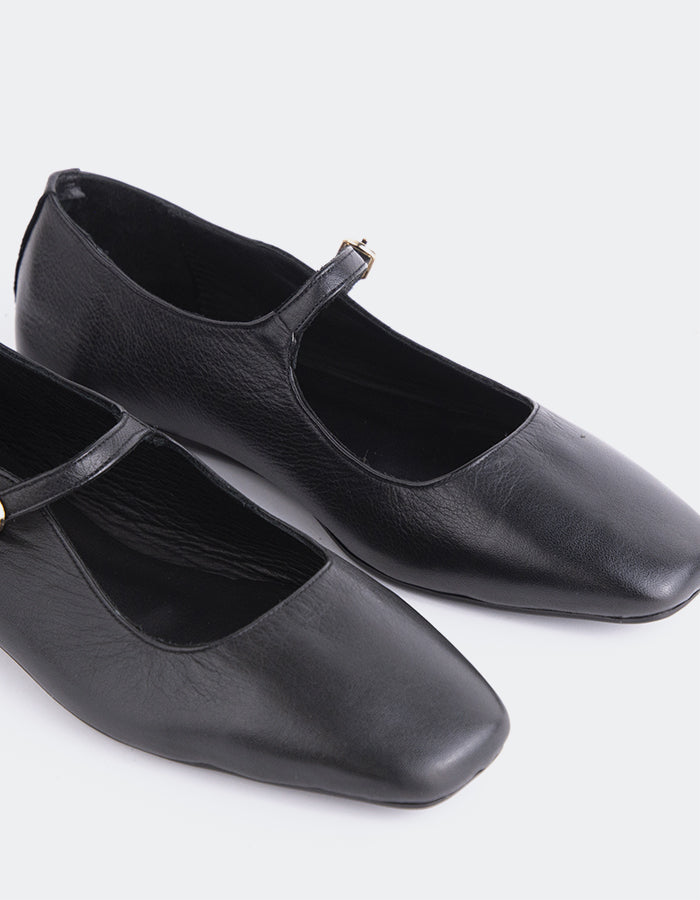 L'intervalle Sylph Noir Cuir Noir