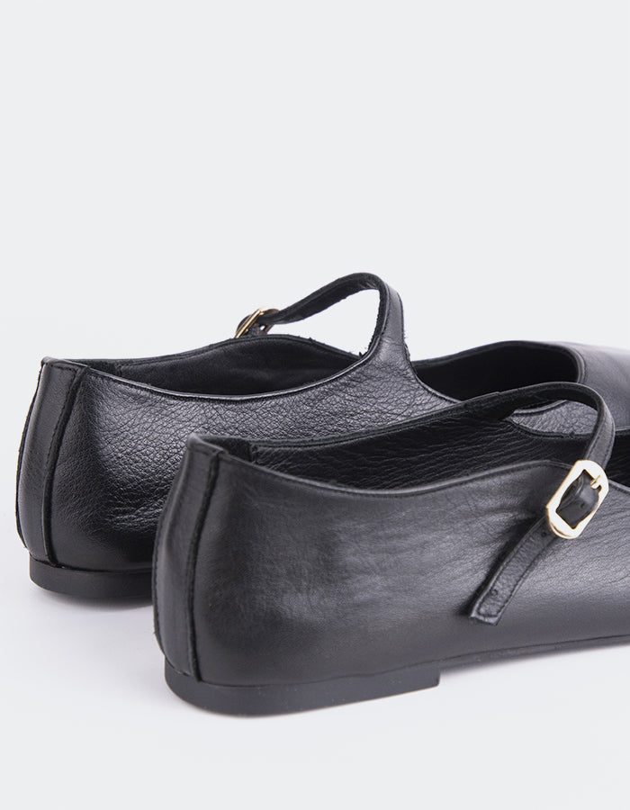 L'intervalle Sylph Noir Cuir Noir