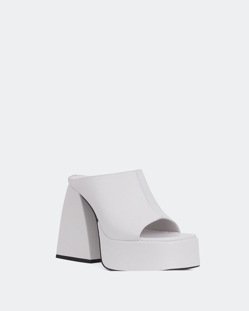 L'intervalle Taboo Blanc Cuir Blanc